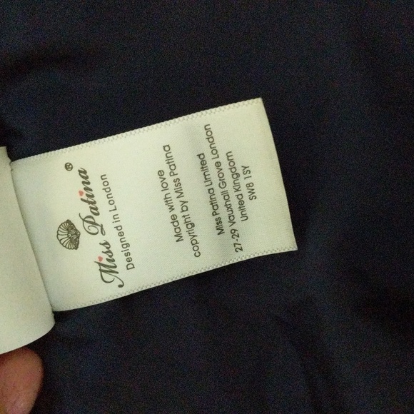 NWT Pinstripe A-line. Miss Patina Large - Picture 8 of 10